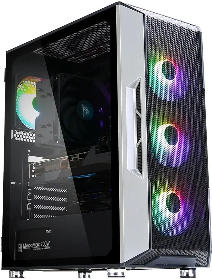 Корпус ATX Zalman i3 Neo, Midi-Tower, без БП,  черный [i3 neo black]